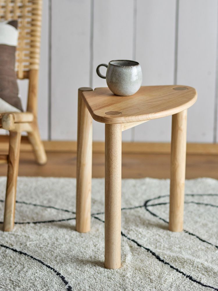 Other tables - Kassia Side Table, Nature, Rubberwood - BLOOMINGVILLE MULTIBRAND HOUSE