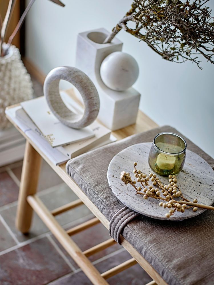 Bancs - Linde Banc, Nature, Bois d'hévéa - BLOOMINGVILLE MULTIBRAND HOUSE