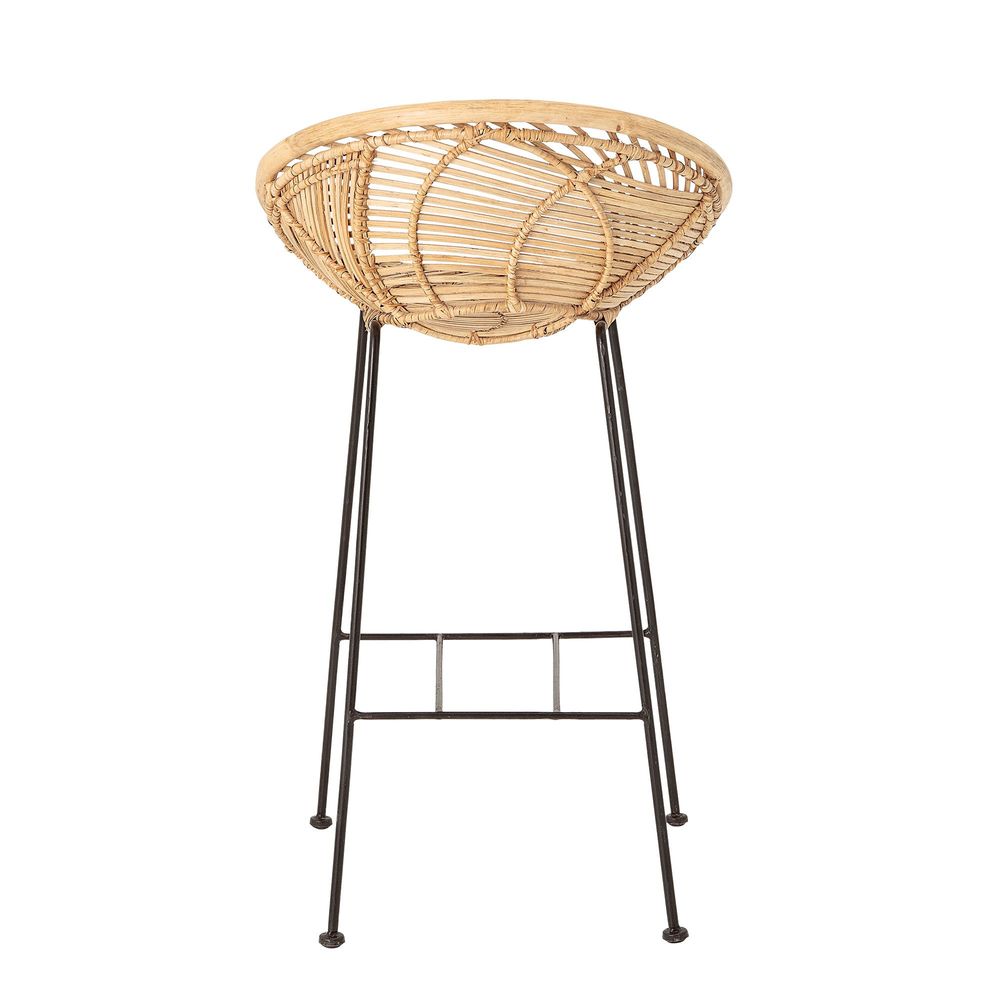 Chairs - Yonne Bar Chair, Nature, Rattan - BLOOMINGVILLE MULTIBRAND HOUSE
