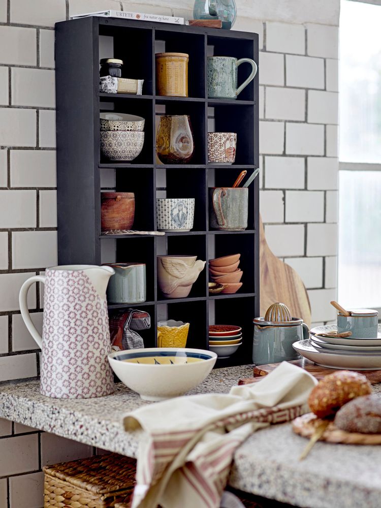 Shelves - Olinn Shelf, Black, Firwood - BLOOMINGVILLE MULTIBRAND HOUSE