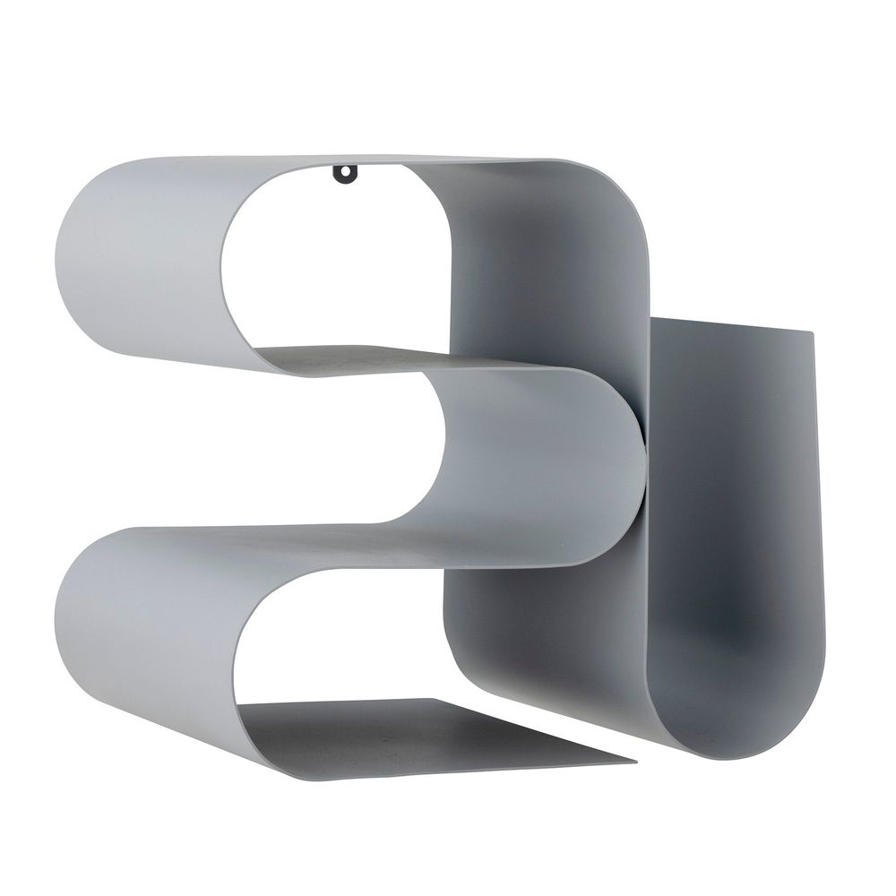 Boîtes de rangement - Berra Porte-revues, Gris, Métal - BLOOMINGVILLE MULTIBRAND HOUSE