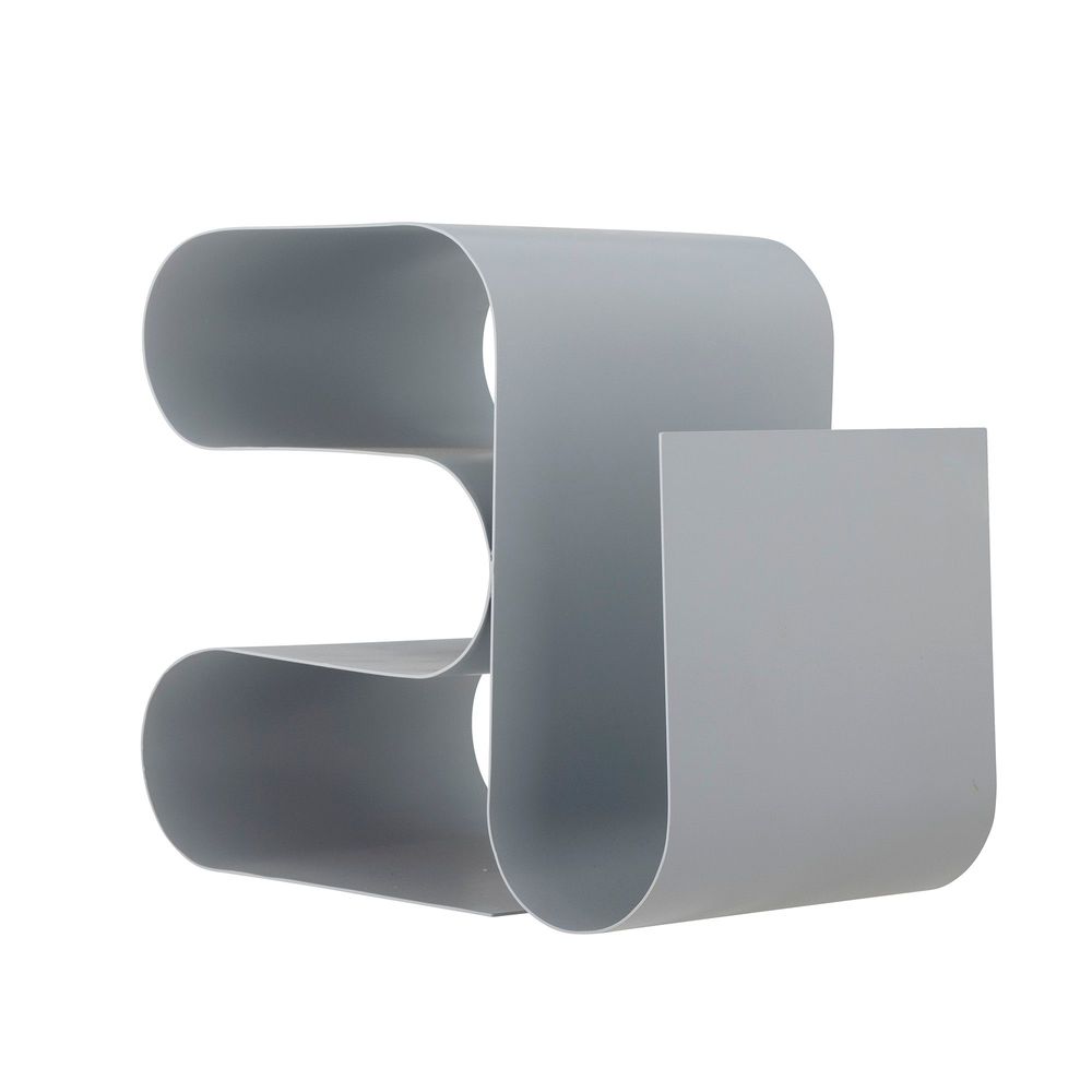 Boîtes de rangement - Berra Porte-revues, Gris, Métal - BLOOMINGVILLE MULTIBRAND HOUSE