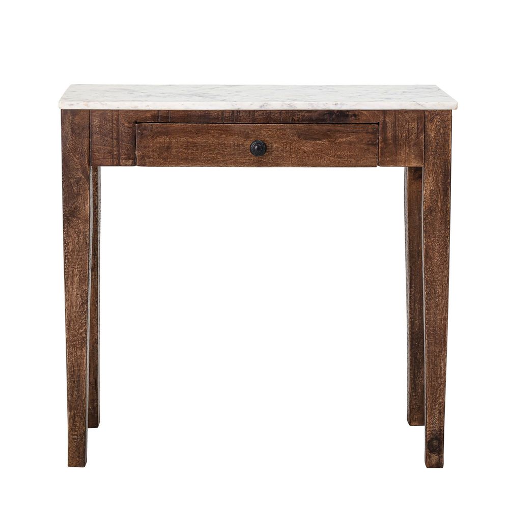 Other tables - Hauge Console Table, Brown, Marble - CREATIVE COLLECTION
