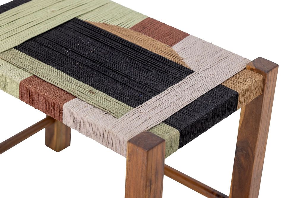 Tabourets - Verde Tabouret, Marron, Jute  - BLOOMINGVILLE MULTIBRAND HOUSE