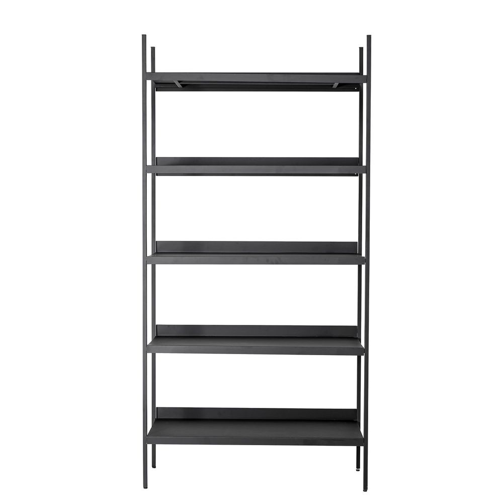 Bookshelves - Lot Bookcase, Black, Metal - BLOOMINGVILLE MULTIBRAND HOUSE