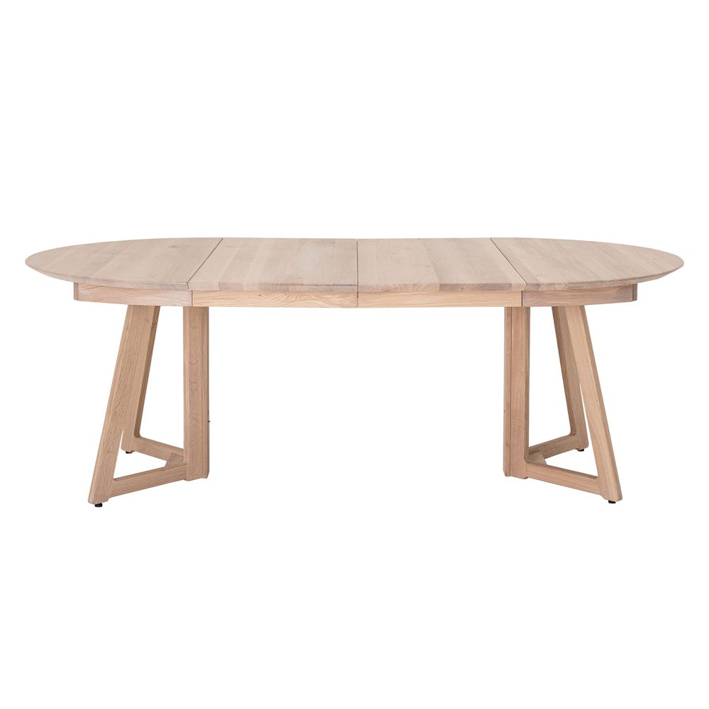 Tables Salle à Manger - Owen Table à dîner extensible, Nature, FSC® 100%, Chêne  - BLOOMINGVILLE MULTIBRAND HOUSE