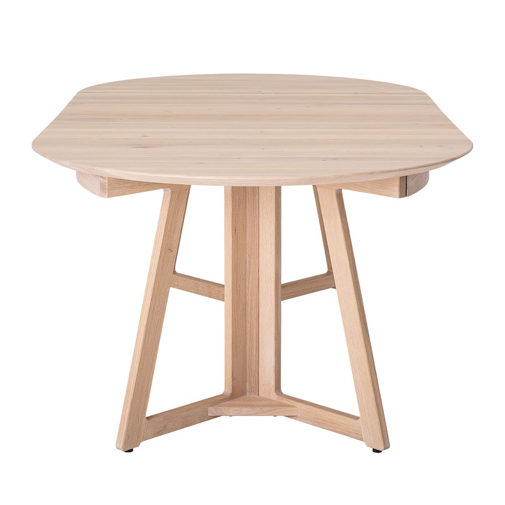 Tables Salle à Manger - Owen Table à dîner extensible, Nature, FSC® 100%, Chêne  - BLOOMINGVILLE MULTIBRAND HOUSE