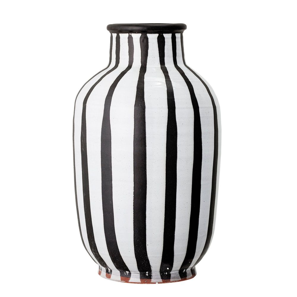 Vases - Schila Vase déco, Noir, Terre cuite  - BLOOMINGVILLE MULTIBRAND HOUSE