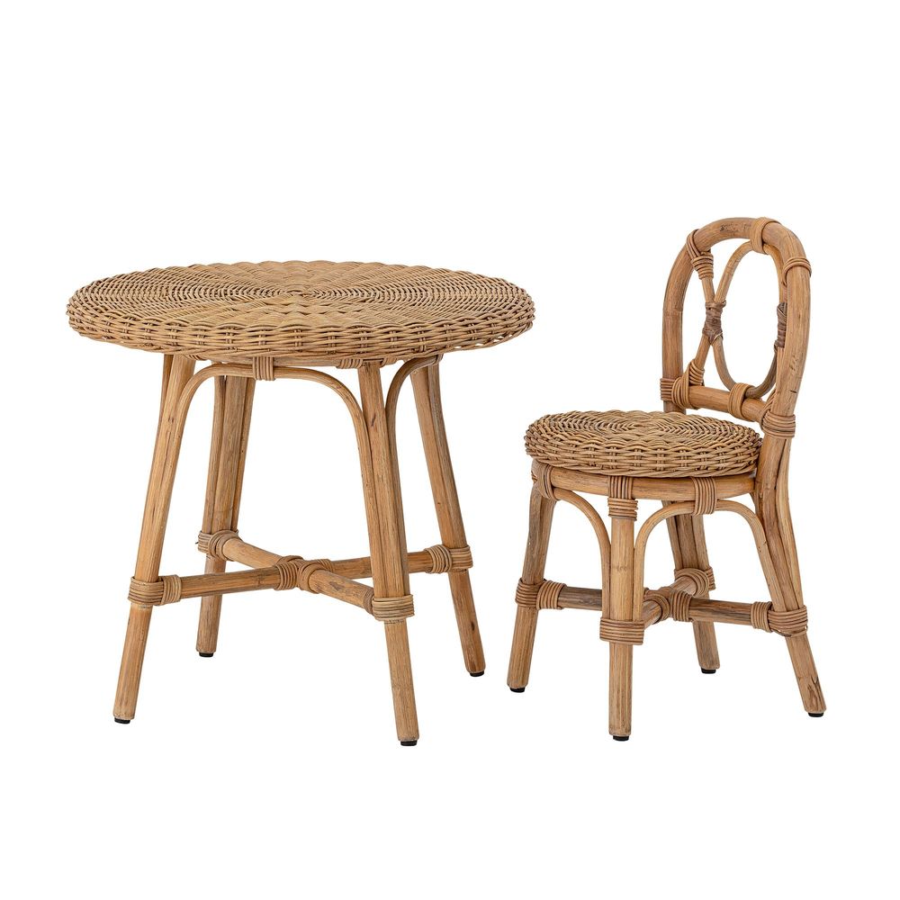 Tables basses - Hortense Table basse, Nature, Rotin - BLOOMINGVILLE MINI
