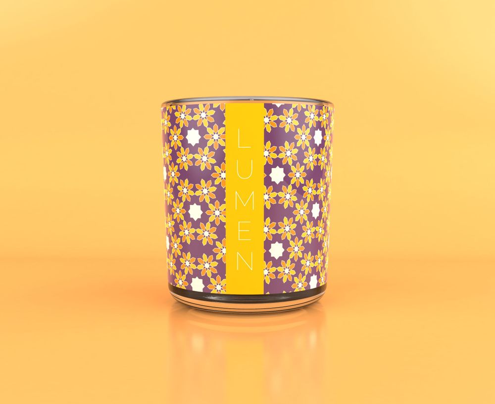 Decorative objects - Scented candle made in France Abir - series Noura - LUMEN • MAISON DE PARFUMS D'INTÉRIEUR