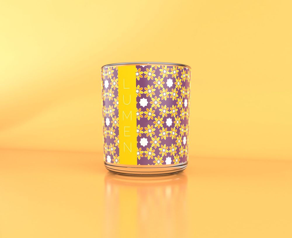 Decorative objects - Scented candle made in France Abir - series Noura - LUMEN • MAISON DE PARFUMS D'INTÉRIEUR