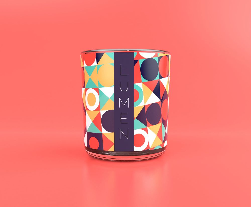 Decorative objects - Scented candle made in France Boho - series Tamara - LUMEN • MAISON DE PARFUMS D'INTÉRIEUR