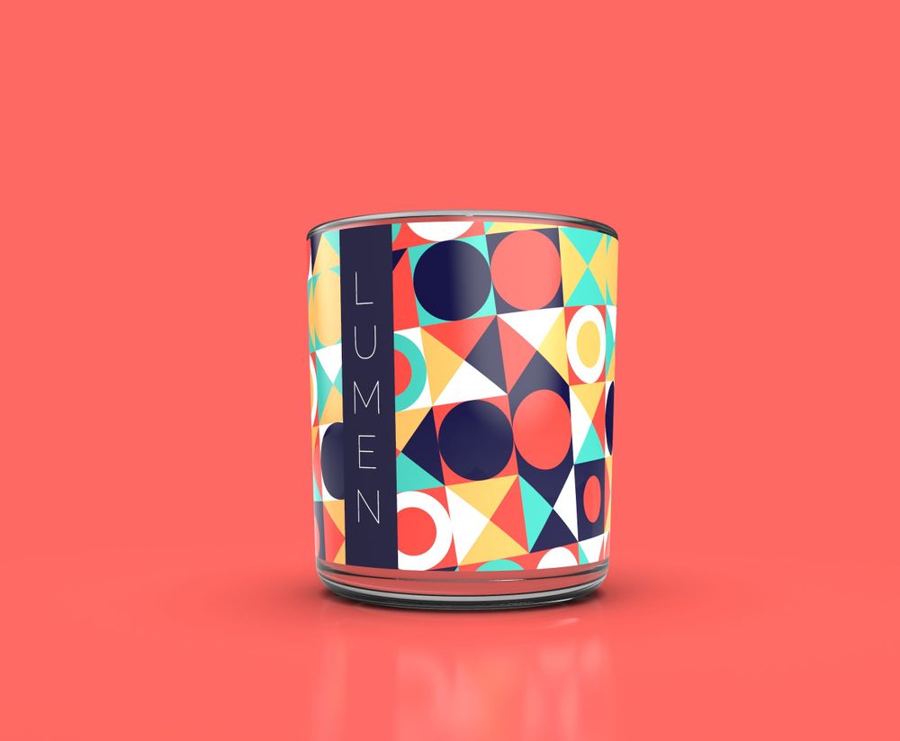 Decorative objects - Scented candle made in France Boho - series Tamara - LUMEN • MAISON DE PARFUMS D'INTÉRIEUR