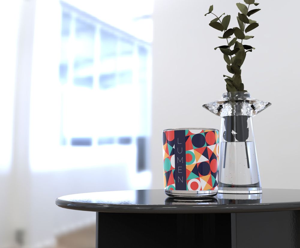 Decorative objects - Scented candle made in France Boho - series Tamara - LUMEN • MAISON DE PARFUMS D'INTÉRIEUR