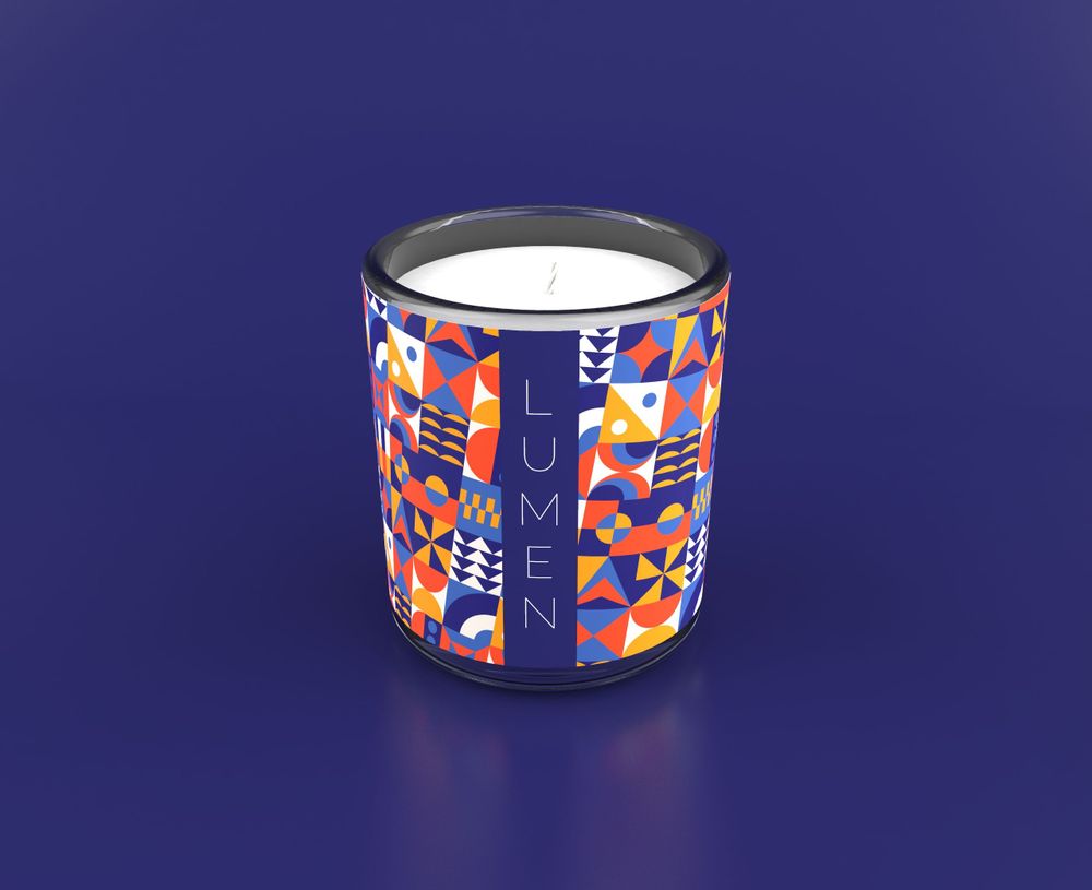 Decorative objects - Scented candle made in France Papous - series Tamara - LUMEN • MAISON DE PARFUMS D'INTÉRIEUR