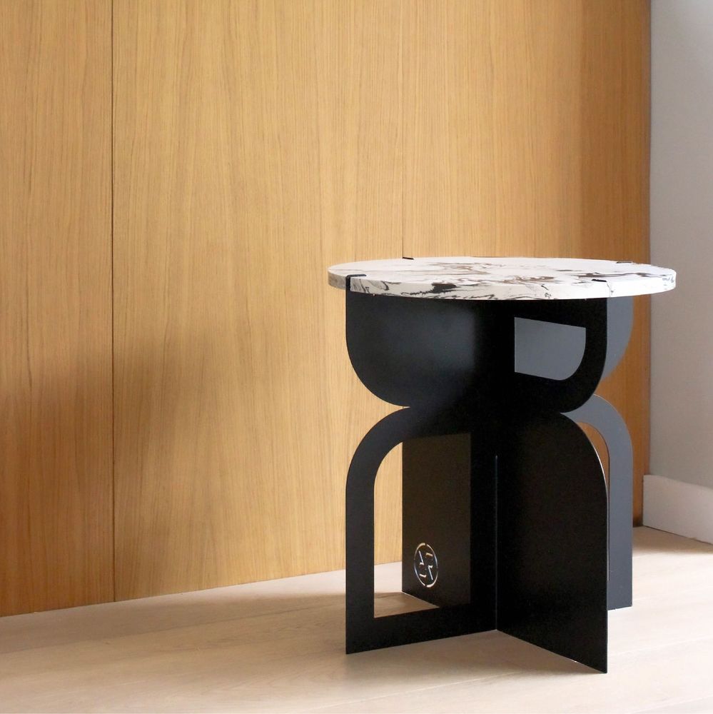 Objets de décoration - Table Basse en minéral Studio Rosaroom - STUDIO ROSAROOM