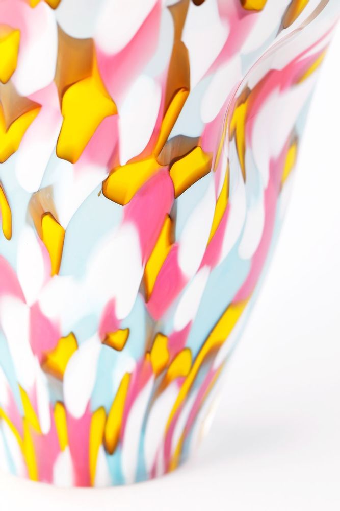 Art glass - Glass art sculpture Unicorn "Colorful" - KIRBEL OÜ
