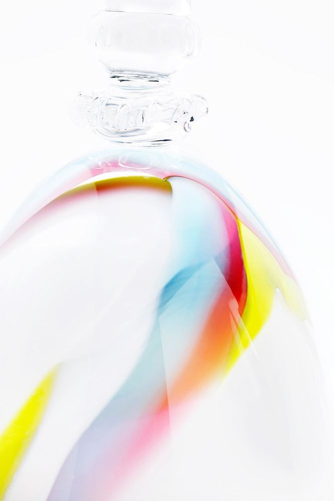 Art glass - Glass art sculpture Unicorn "Colorful" - KIRBEL OÜ
