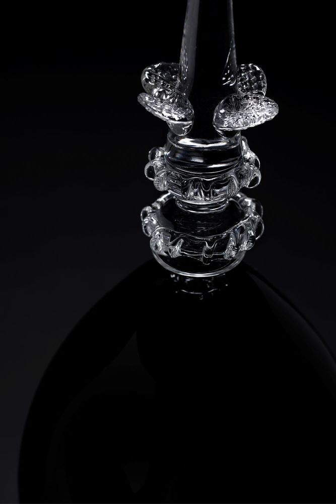 Art glass - Glass art sculpture Unicorn "Black" - KIRBEL OÜ