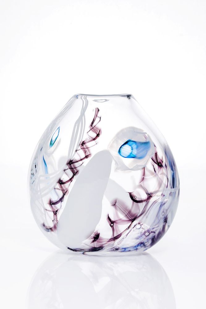 Art glass - Vases of the seasons "March " - KIRBEL OÜ