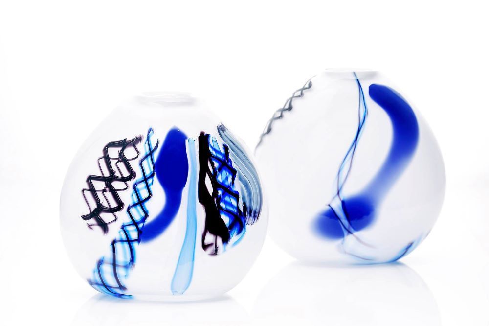 Art glass - Vases of the seasons "February" - KIRBEL OÜ