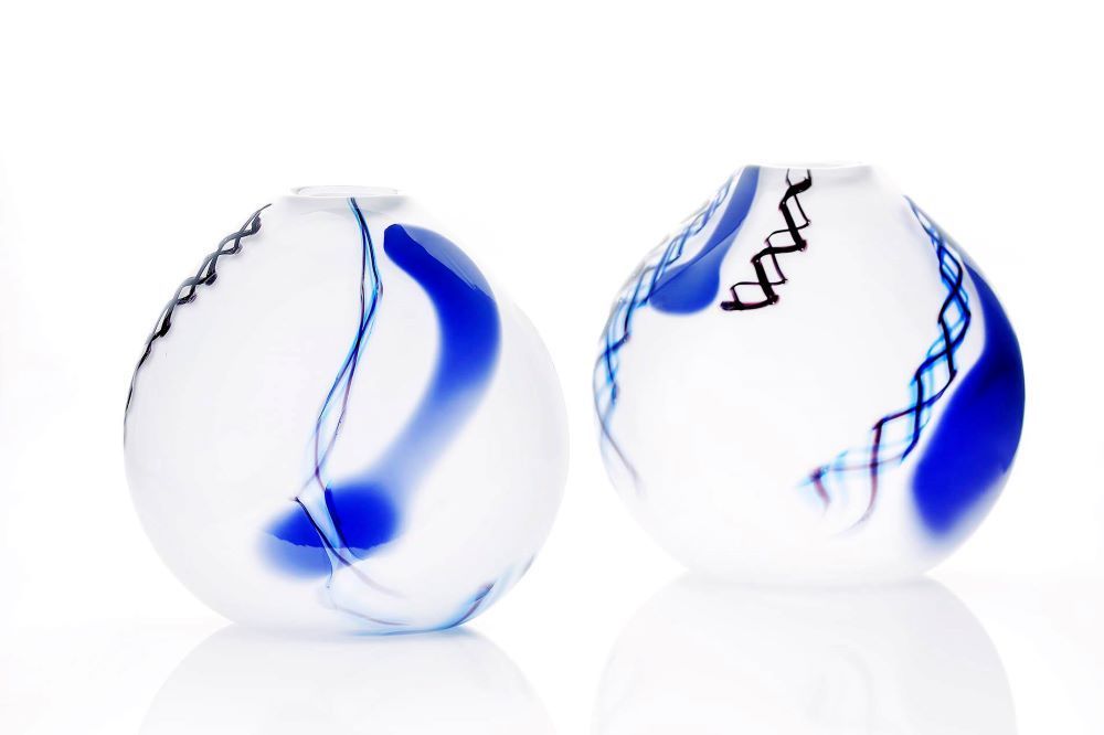 Art glass - Vases of the seasons "February" - KIRBEL OÜ