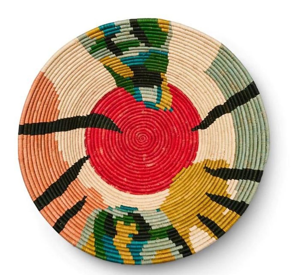 Other wall decoration - Set of 3 woven bowl Exotic - MAISON SUKU