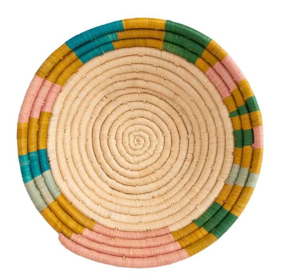 Other wall decoration - Set of 3 woven bowl Exotic - MAISON SUKU