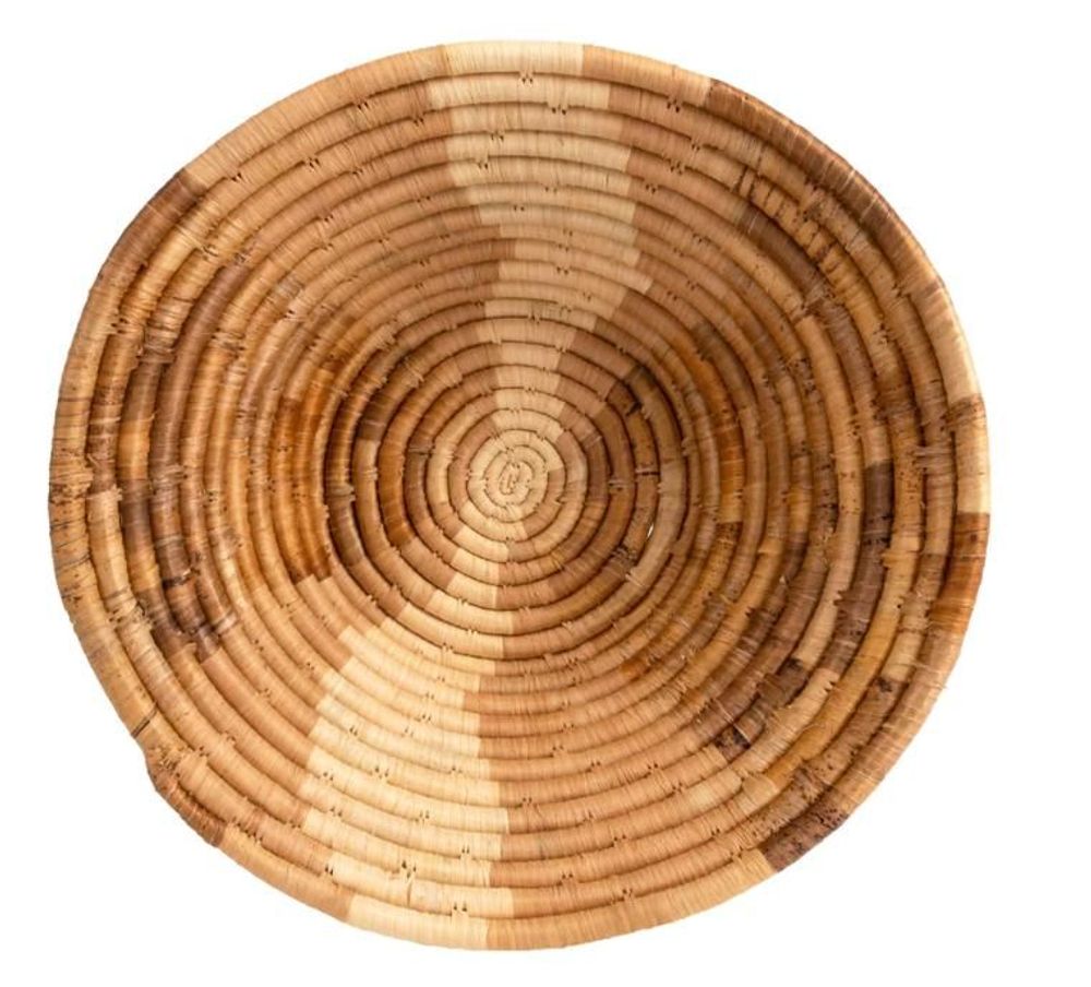 Other wall decoration - Set of 3 earth tone woven bowl - MAISON SUKU