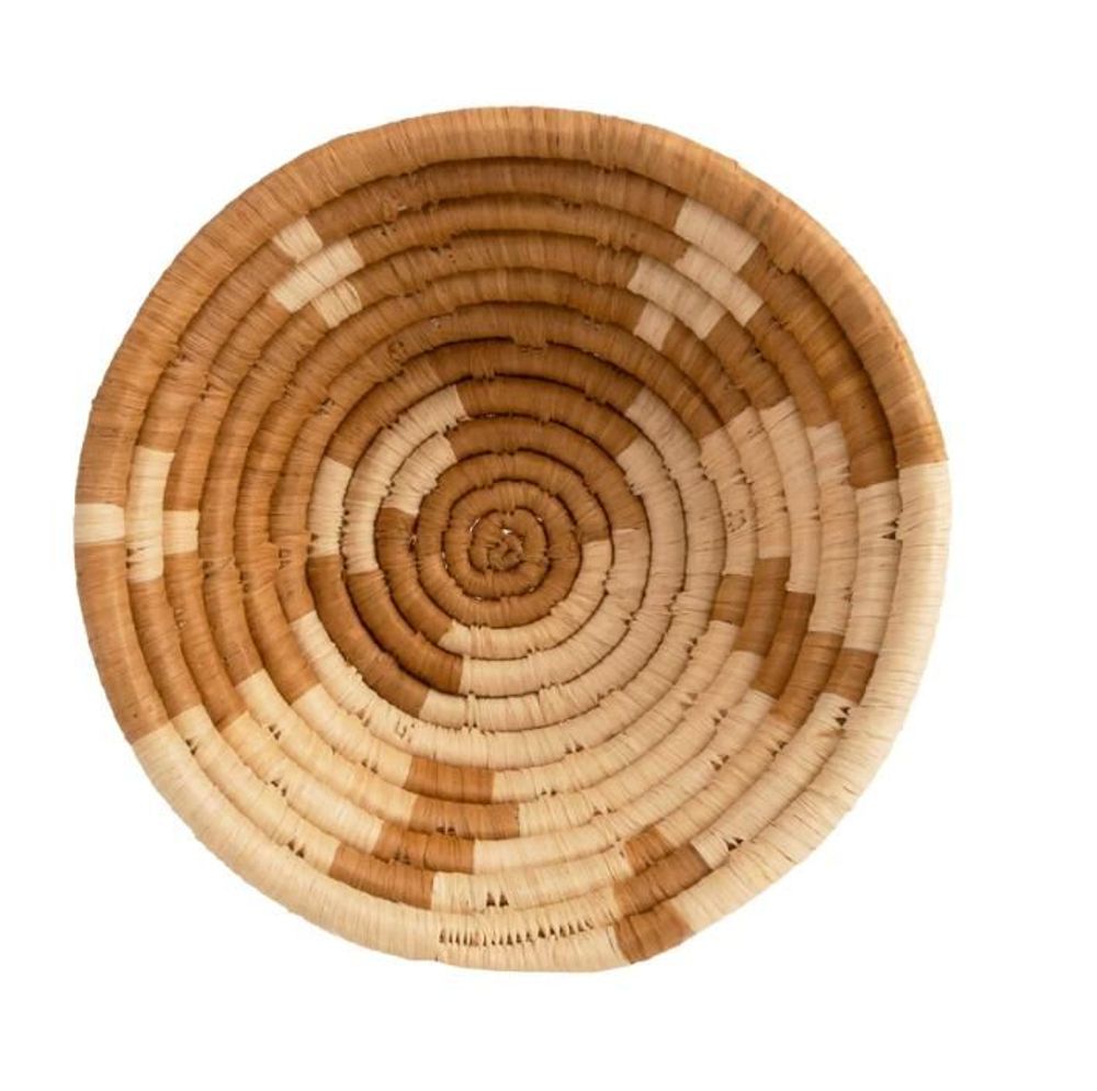Other wall decoration - Set of 3 earth tone woven bowl - MAISON SUKU