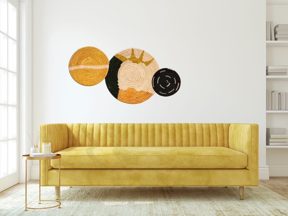 Other wall decoration - Set of 3 woven bowl Botanica - MAISON SUKU