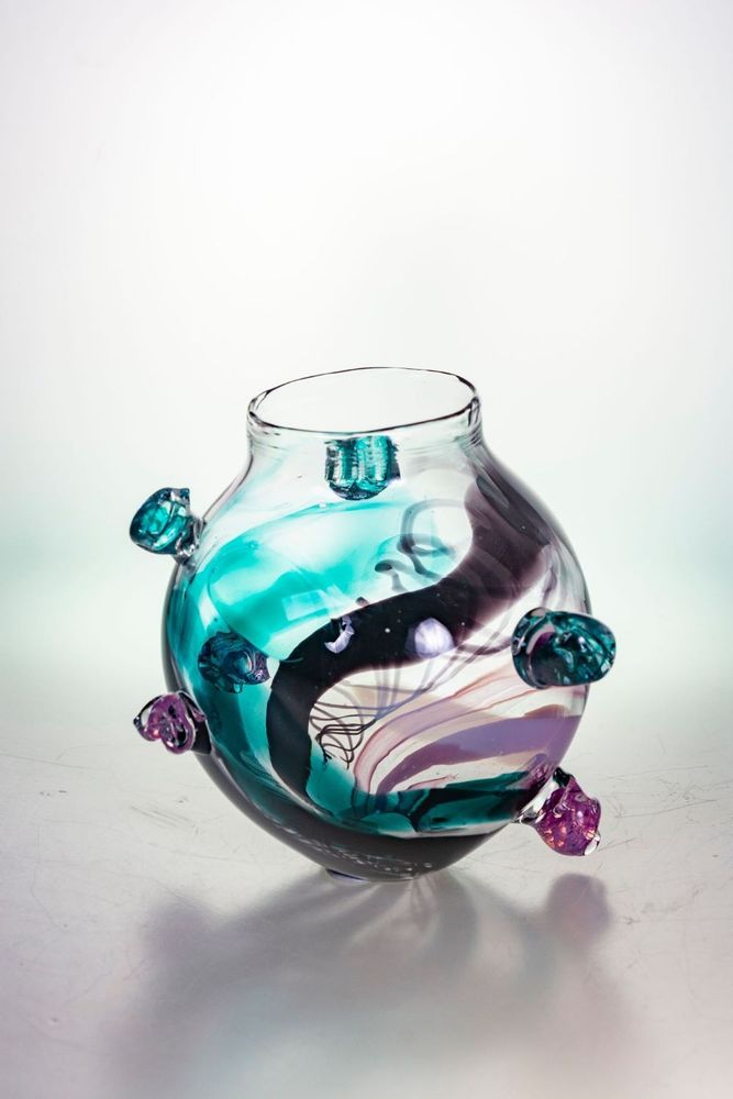 Art glass - The “Extasy” glass lampshade - KIRBEL OÜ