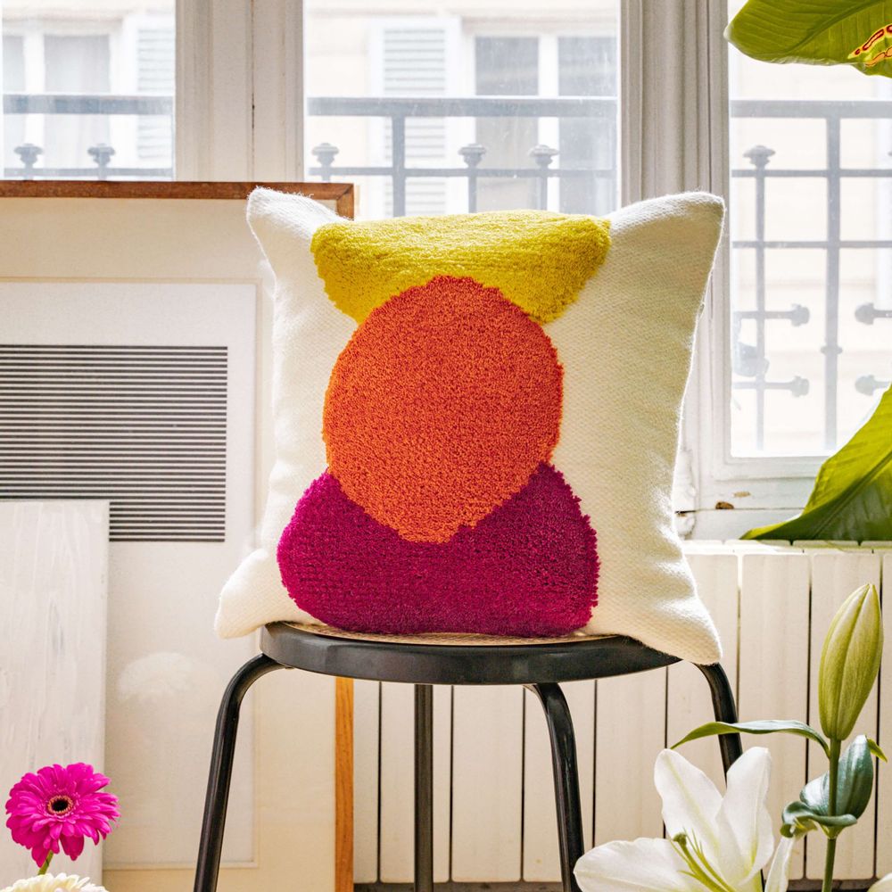 Cushions - Good Karma Pillow - COLORTHERAPIS