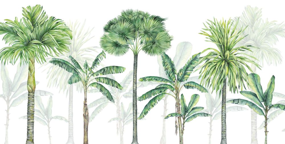 Decorative objects - Wallpaper No. 565 - Under the Foliage - WELLPAPERS