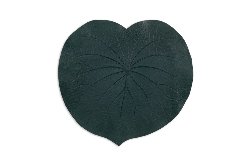 Objets design - Set de table Feuille Amazonienne CAPEBA Vert 100% caoutchouc naturel - SABIÁ DESIGN