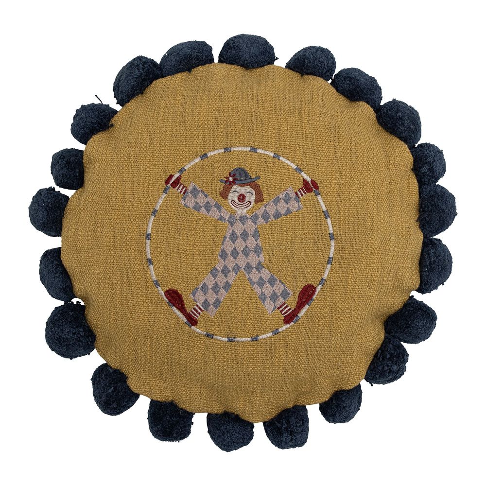 Cushions - Seamus Cushion, Yellow, Cotton  - BLOOMINGVILLE MINI