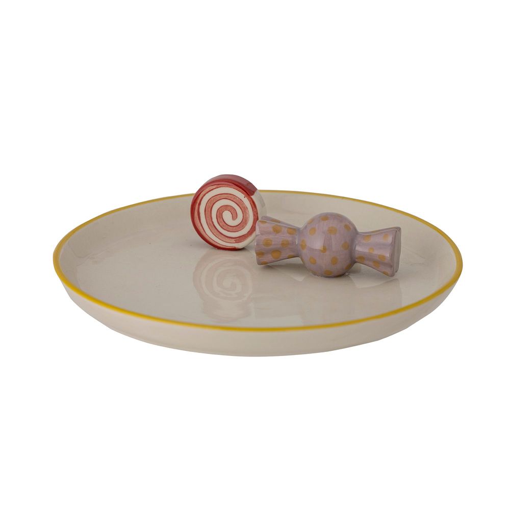 Assiettes au quotidien - Mylie Assiette, Nature, Grès - BLOOMINGVILLE MINI
