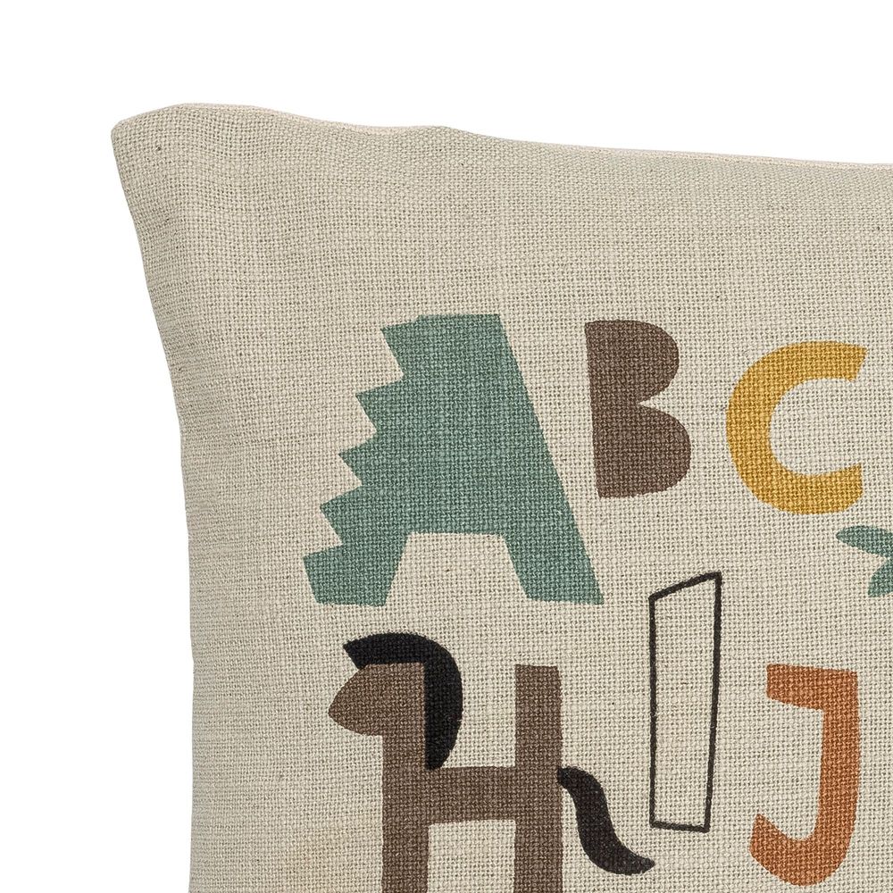 Cushions - Memmo Cushion, Nature, Cotton - BLOOMINGVILLE MINI