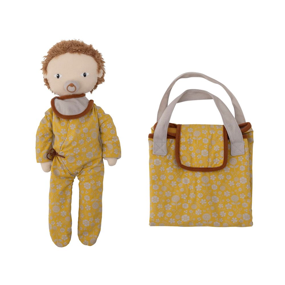 Toys - Nalle Doll, Brown, Cotton Set of 6 - BLOOMINGVILLE MINI