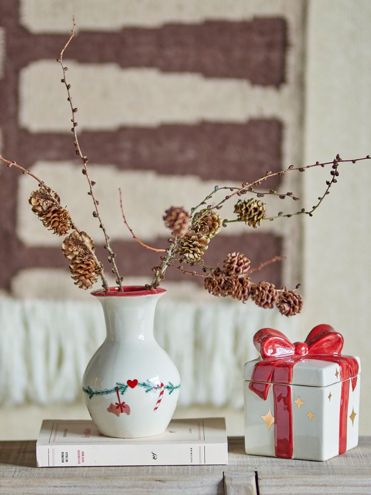 Vases - Yule Vase, Nature, Stoneware  - BLOOMINGVILLE MULTIBRAND HOUSE