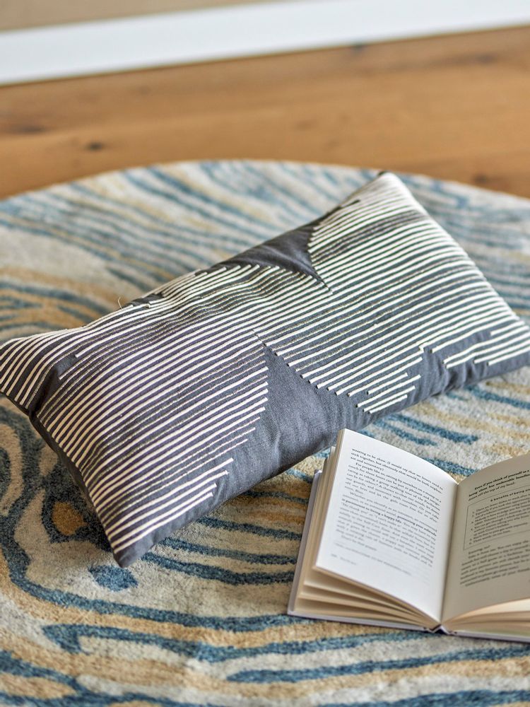 Cushions - Brechia Cushion, Grey, Cotton - BLOOMINGVILLE MULTIBRAND HOUSE