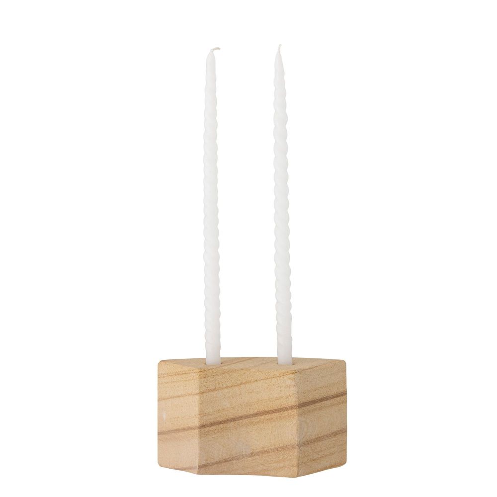 Candlesticks and candle holders - Florida Candle Holder, Nature, Sandstone  - BLOOMINGVILLE MULTIBRAND HOUSE