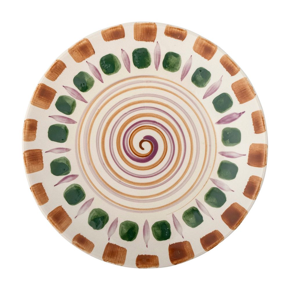 Everyday plates - Shama Plate, Green, Stoneware - BLOOMINGVILLE MULTIBRAND HOUSE