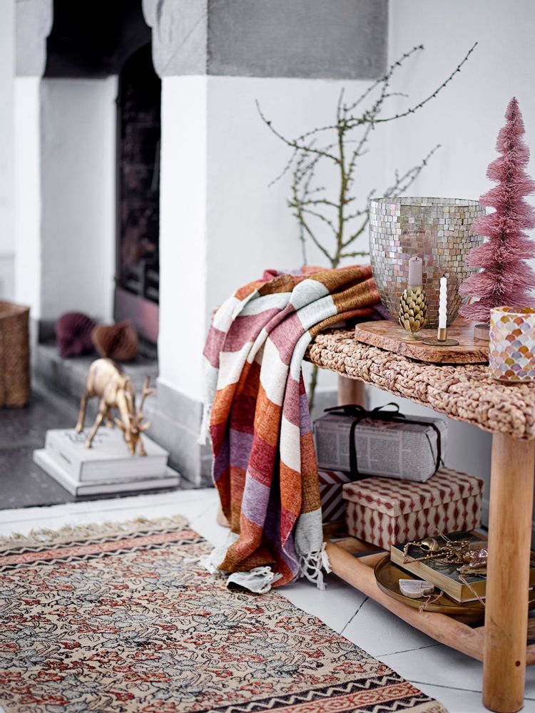 Decorative objects - Oybek Deco Tree, Rose, Sisal - BLOOMINGVILLE MULTIBRAND HOUSE