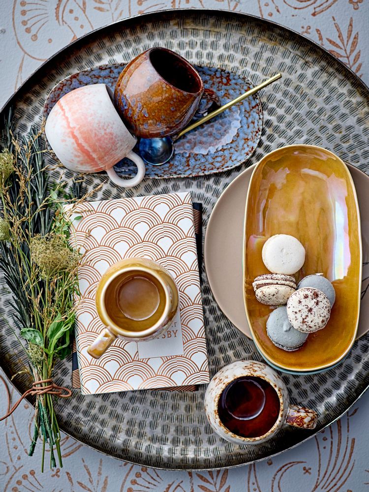 Mugs - Paula Cup, Orange, Stoneware - BLOOMINGVILLE MULTIBRAND HOUSE