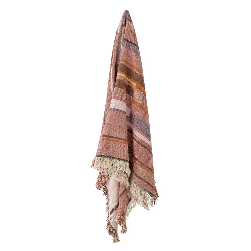 Plaids - Toscana Plaid, Nature, Coton recyclé - BLOOMINGVILLE MULTIBRAND HOUSE
