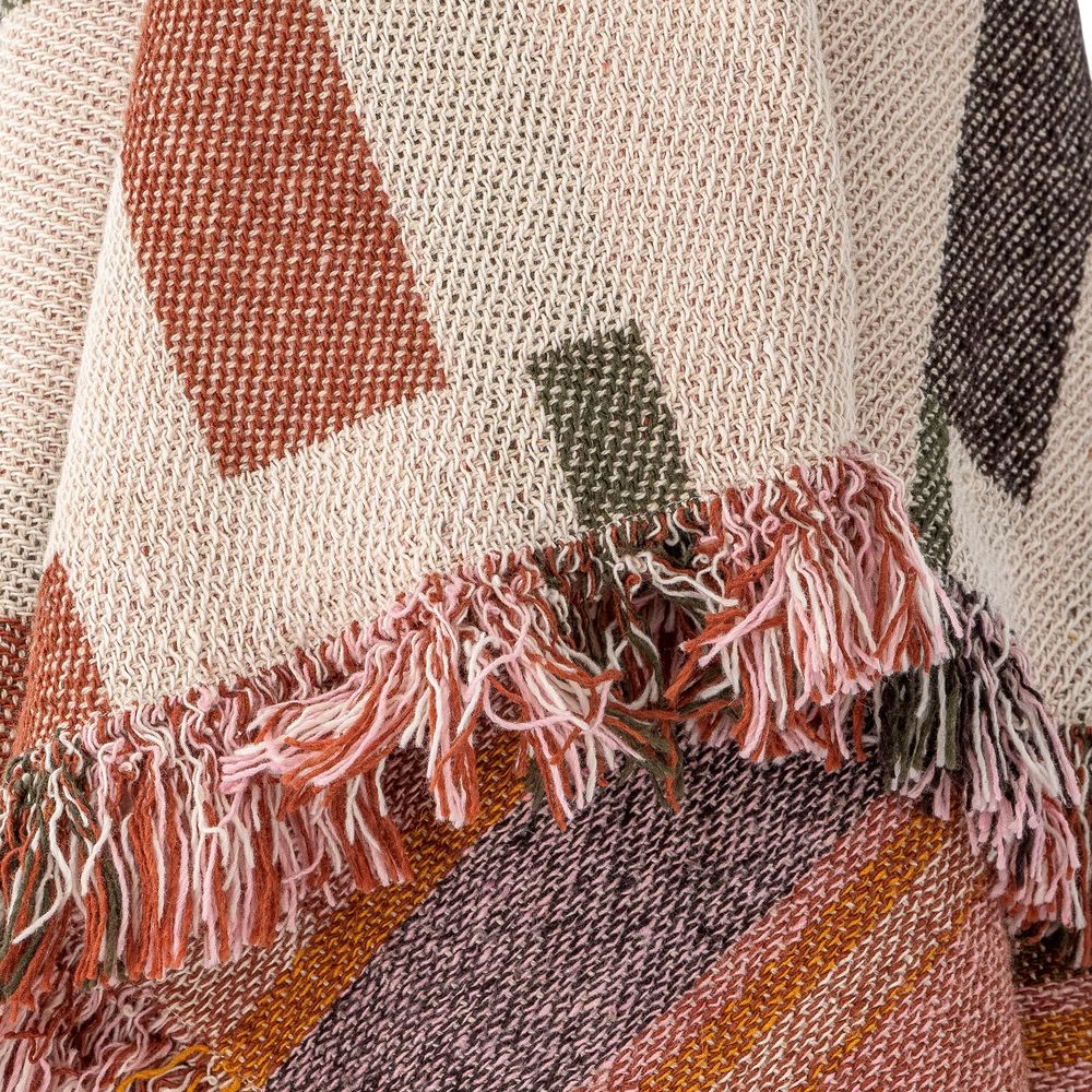 Plaids - Toscana Plaid, Nature, Coton recyclé - BLOOMINGVILLE MULTIBRAND HOUSE
