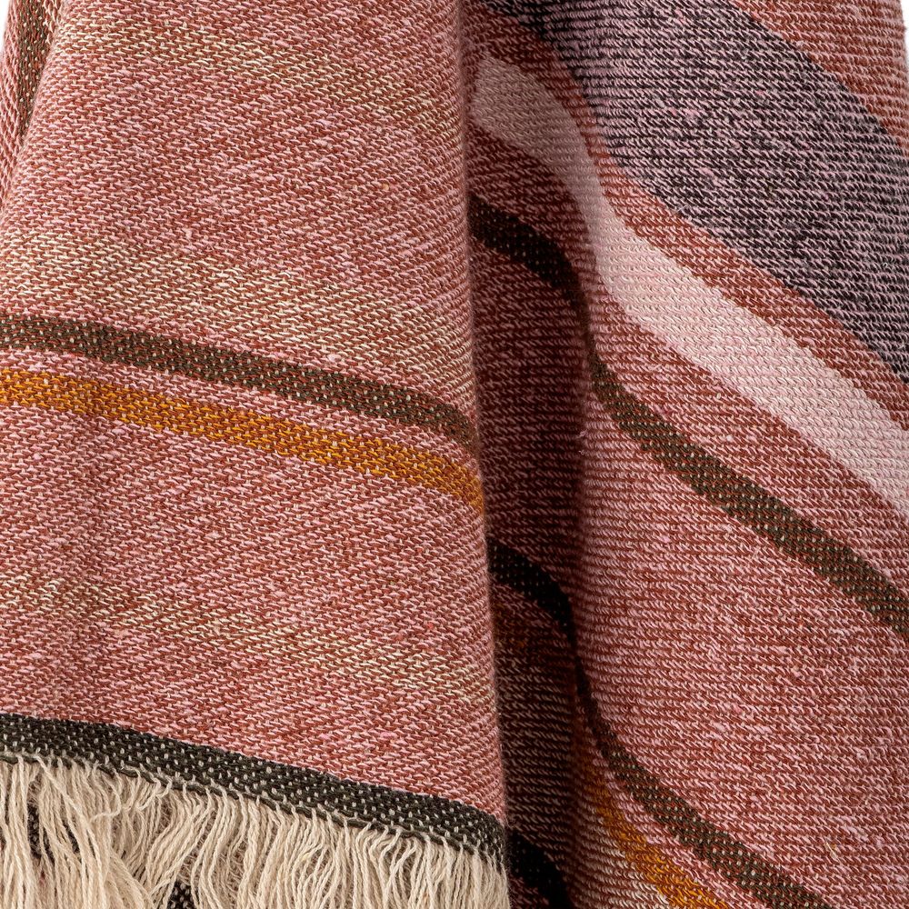 Plaids - Toscana Plaid, Nature, Coton recyclé - BLOOMINGVILLE MULTIBRAND HOUSE