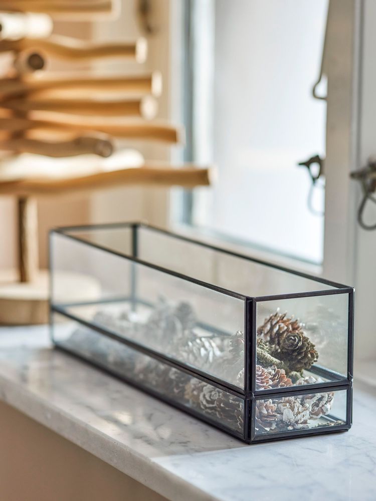 Bougeoirs et photophores - Filula Photophore, Noir, Verre - BLOOMINGVILLE MULTIBRAND HOUSE