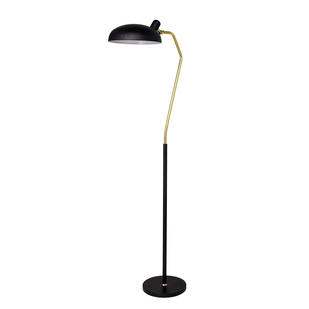 Floor lamps - Roseanna Floor Lamp, Black, Metal - BLOOMINGVILLE MULTIBRAND HOUSE